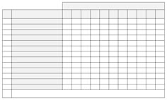 a blank graph paper with squares on it