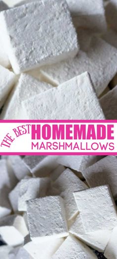 the best homemade marshmallow recipe