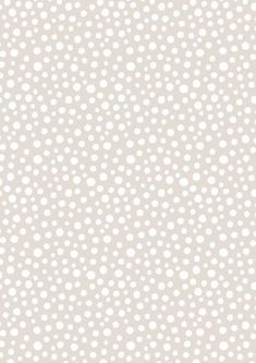 a white and gray polka dot wallpaper pattern