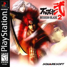 the cover art for the game bushido blade 2