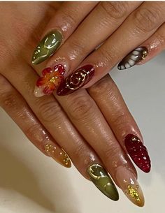 fall nails French Tips Chrome, Chrome Y2k, Old Money Luxury, Acrylic French, Fall Nail Trends, Spring Nail Designs, Long Nail Designs, Simple Acrylic Nails