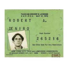 the driver's id card for robert roberts is shown in this file photo provided by the city of new york