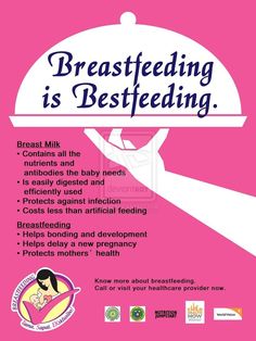 breastfeeding is bestedding poster with the words breastfeeding on it