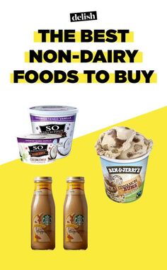 the best non - dairy foods to buy