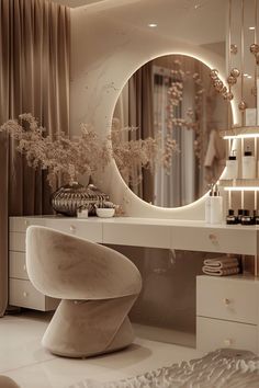 beauty room design  room ideas for small rooms  room  decor ideas  room decor Vanity Ideas Bedroom, Stylish Room Decor, Beautiful Bedroom Decor, Interior Design Your Home, Vanity Ideas, Room Makeover Bedroom