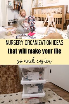 the nursery organization ideas that will make your life so much easier for kids to use