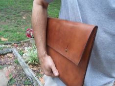 15 inch Laptop Sleeve with Button Stud by BayTowneLeatherUSA, $169.00 Leather Computer Bag, Computer Bag, Leather Art, Veg Tan Leather, Craft Bags, Leather Sleeve, Computer Bags, Leather Bags