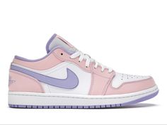 Jordan 1 Low Arctic Punch, Logo Wings, Pink Jordans, Jordan Sneakers, Cute Nikes, Air Jordan 3, Air Jordan 1 Low, Jordan 1 Low, Jordan 3