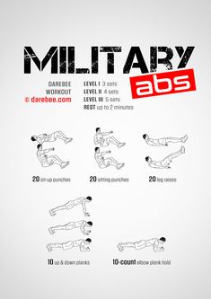 Military Abs Workout Darbee Abs Workout, Darebee Abs Workout, Military Exercise Workouts, Army Fitness Training Workout, Darebee Leg Workout, Army Training Workout, Military Workout For Women, Military Training Workout, Army Workout Women