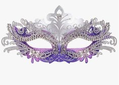 This purple and silver Butterfly shaped eye mask with pliable (bendable) metal filigree and silver colored faux jewels is perfect for Mardi Gras, Halloween, masquerade balls, prom, theatrical productions and more. Other costumes and accessories are sold separately on our page – subject to availability. One size fits most teens and adults. Slight color variations in computer monitors, mobile devices and tablets may exist. Satin ribbon ties help this mask to fit your face better. Purple Masquerade Mask, Silver Masquerade Mask, Purple Mask, Mask Masquerade, Venetian Mask, Laser Cut Metal, Masks Masquerade, Mask Shop, Masquerade Mask