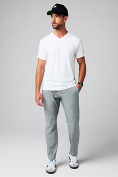 The Cookout 2-Piece Outfit FL2 white male Activewear >> Mens >> Outfits regular Fabletics Outfits Men, Mens Athleisure Outfits, Sports Attire, Senior Pictures Boys, Mens Leggings, Mens Workout Clothes, Active Wear Outfits, Mens Activewear, Athletic Wear