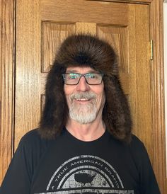 Beaver fur bomber style hat. Heavy duty, ultra-warm! Snap down bill. Hand-sewn, with an added fabric liner. Trapper Hats, Hat Fashion, Hand Sewn, Hand Sewing, Caps Hats, Accessories Hats, Winter Hats, Heavy Duty, Bathing Beauties