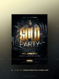 PSD Flyer Template Party Flyer Template, Party Flyer Design Backgrounds Black, After Party Flyer Design, Free Party Flyer Psd