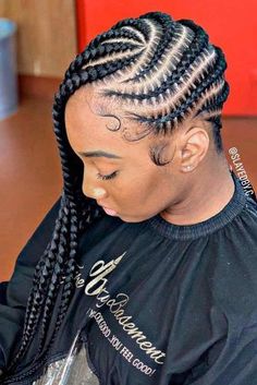 Hip Cornrows Hairstyles And#8211; Braids That Will Never Leave Fashion ★ Ghana Braids Hairstyles, Kim Kardashian Hair, Side Hairstyles