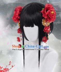 Chinese Accessories Hair, Chinese Hair Accessories Traditional, Chinese Buns Hairstyle, Japanese Hair Accessories Traditional