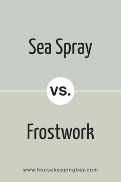 Sea Spray SW 9651 by Sherwin Williams vs Frostwork SW 0059 by Sherwin Williams Sherwin Williams Frostwork, Trim Colors, Ocean Mist, Neutral Paint Colors, Neutral Paint, Sea Spray, Coordinating Colors, Seafoam Green, Colorful Drawings