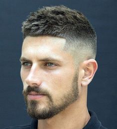 Modern men faded haircut ideas | Trendy hairstyle ideas | Easy hairstyle ideas Hair Cuts 2017, High Fade Haircut, Beyonce Hair, Dunner Wordend Haar, Men's Short Hair, Hair Guide, Hair Styles 2017, Corte De Cabelo Masculino, Athletic Hairstyles