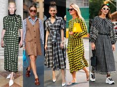 Какие платья сейчас в моде и с чем их носить !? | ABOUT FACE | Яндекс Дзен Tartan, Dresses For Work, Short Sleeve Dresses, Dresses With Sleeves, Shirt Dress, Long Sleeve Dress, Long Sleeve