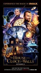 the house with clock in its walls movie poster from universal pictures and imax's