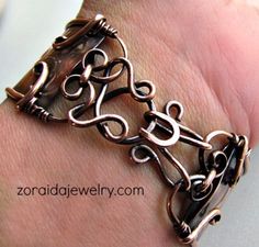 Cuffs Jewelry, Wire Tutorials, Gemstone Brooch, Wire Bracelets, Cuff Jewelry