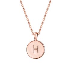 PRICES MAY VARY. Wearing an initial is a classic way to make a statement! Show off your first name, your new last name, ís name, or even alma mater! Our Alphabet Initial Pendant Necklace is 3/8" in Diameter and 18" with a 2" extender adjustable length with Lobster Clasp. Our 14K Rose Gold Plating will ensure a very long lasting brilliant finish that is nickel free, lead free and hypoallergenic. ✦ 60-DAY GUARANTEE ✦ Your happiness is our number one priority. To ensure your complete satisfaction, Letter Necklace Initials, Necklace For Women Gold, Gold Initial Necklace, Necklace For Girls, Letter Pendant Necklace, Initial Necklace Gold, Initial Pendant Necklace, Great Gifts For Mom, Jewelry Model