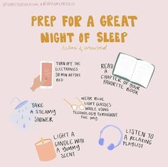 Sleep Hacks, How To Sleep, Vie Motivation, Self Care Activities, Night Routine, Great Night, Self Motivation