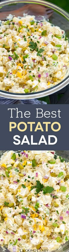 the best potato salad is made with fresh ingredients and ready to be eaten in less than 30 minutes