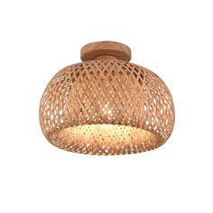 Bright and soft light can bring charm and warmth to your room, and light up your life. Made of premium bamboo with a unique bowl shape, this bamboo ceiling light is natural and antique. The light with woven lampshade emits soft and symmetrical light and casts it on the ceiling, which is very beautiful and chic. Therefore, it will be a great addition to your house. Oukaning 11.8-in 1-Light Burnished Yellow LED Semi mount light | JZUCE9Q4NSHCX Flush Mount Kitchen Lighting, Woven Lampshade, Bamboo Ceiling, Unique Bowl, Hallway Art, Unique Bowls, Basket Lighting, Mount Light, Led Flush Mount