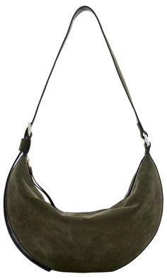 PRICES MAY VARY. Zip closure Adjustable strap Metal hardware Two interior pockets Will fit the largest size iPhone - please check measurements Metal Hardware, All Saints, Half Moon, Bitter, Special Features, Olive Green, Shoulder Bags, Adjustable Straps, For Free