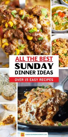 the best sunday dinner ideas over 15 easy recipes