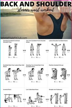 the back and shoulder exercises for beginners to do in their own home gym area