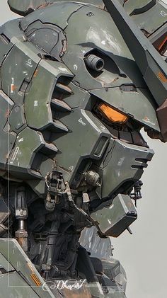 an image of a giant robot that looks like it is in the movie pacific rim