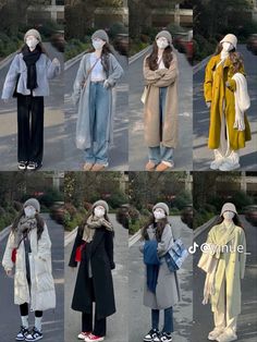 Fall Fashion Korean Style, Ootd Japan Style Winter, Korea In March Outfit, Japan Autum Outfits, K Fashion Fall, Japan Autumn Outfit Women 2023, Beijing Winter Outfit, Korea Winter Fashion Seoul, Korean Women Winter Outfits