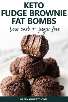 Keto Chocolate Fudge, Keto Fudge, Postre Keto, Fat Bomb, Chocolate Fudge Brownies, Fudge Brownie, Fat Bomb Recipe, Low Carb Dessert