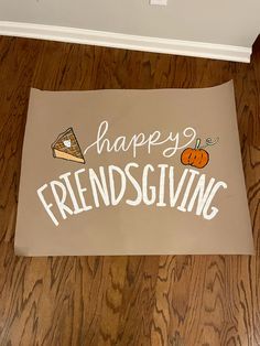 #friendsgiving #thanksgiving #banner #bannerpainting #bannerinspo #cute #girlhood Friendsgiving Banner, Friendsgiving Decor, Painting Signs, Friendsgiving Decorations, Happy Friendsgiving, Thanksgiving Banner, Grad Party, Grad Parties, Painted Signs