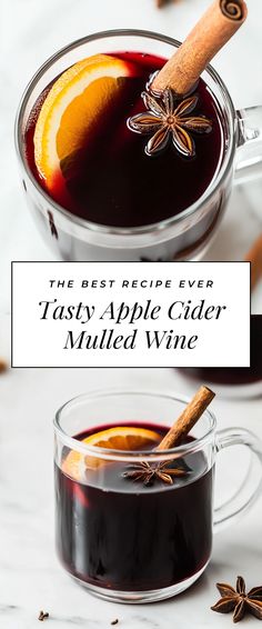 Image for Tasty Apple Cider Mulled Wine Apple Cider Mulled Wine, Mulled Wine Apple Cider, Mulled Wine Recipe Crockpot Apple Cider, Infused Wine Recipes, Mulled Wine With Apple Cider, Mulled Cider Recipe Alcohol, Warm Wine Drinks, Mulled Cider Alcoholic, Mulled Wine Recipe Crockpot