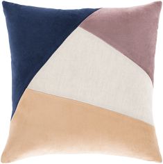 a multicolored pillow on a white background