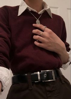 Dark Academia Outfit Inspo Men, Button Down Shirt Outfit Professional, Outfit Ideas Dark Academia Casual, Burgundy Vest Outfit Men, Dark Acidamia Shoes, Vintage Victorian Aesthetic Outfits, Masc Outfits Dark Academia, Male Acedamia Fashion, Royalcore Outfits Men