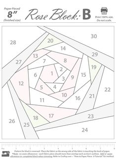 an image of a coloring page with numbers in the shape of a square and squares