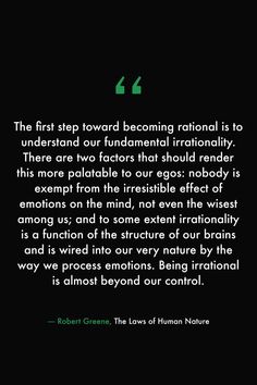 a quote from robert greene on the first step toward becoming national is to understand our environmental tri