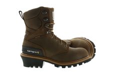 Lineman, logger or dedicated rancher, these tough 8-inch work boots are designed for secure footing and all-weather versatility. Insulated for warm feet in cold weather, they shed the elements to keep your feet dry. Heel and ankle reinforcements plus a steel shank add extra support and safety for the line of duty. An aggressive ladder lock tread sheds mud and holds firm on slippery ladders and in uneven terrain.Oil-tanned vintage saddle leather; Lace closureCarstrong® durable reinforced fabric p Horse Brown, Logger Boots, Line Of Duty, Work Boots Men, Saddle Leather, Men's Footwear, Goodyear Welt, Cool Boots, Leather Lace