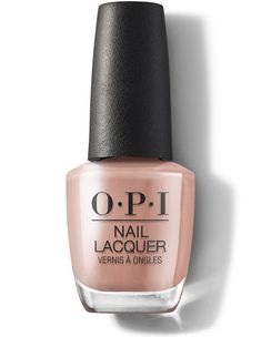 OPI Nail lacquer is the original nail polish formula that reinvented quality nail color. Benefits: Available in 200+ including OPI's most iconic shades. Up to 7 days of wear. For best results, use with OPI Natural Base Coat and OPI Top Coat. How to use: Step 1. Start by applying OPI Base Coat to clean, dry nails with cuticles pushed back. Step 2. For a perfect polish, apply one stroke of nail lacquer down the center of the nail, followed by one stroke along each side of the nail. Step 3. Then ap Nail Base Coat, Opi Polish, Nude Nail Polish, Classic Nails, Pink Nail Polish, Opi Nail Lacquer, Opi Nail Polish, Nailed It, Opi Nails