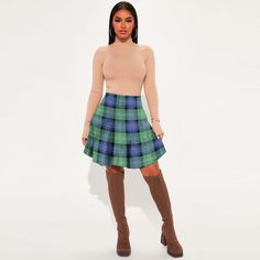 Scottish Sutherland Old Ancient Clan Tartan Womens Mini Skirt Tartan Plaid Skirt Details : Soft, comfortable, breathable, skin-friendly, pleasant to touch and wear, makes you feel good. Fabric: Microfiber (95% polyester, 5% spandex). Regular fit. Waist elastic band. Fabric weighs 180g/m². Care Instructions: machine wash cold with similar colors, no bleach, tumble dry low, no ironing, no dry cleaning. Casual Knee-length Lined Tennis Skirt, Casual Knee-length Tennis Skirt, Knee-length Casual Tennis Skirt, Green Fitted Casual Tennis Skirt, Fitted Green Casual Tennis Skirt, Fitted Winter Skort With Pleated Skirt, Fitted Green Pleated Skirt With Lining, Fitted Preppy Tennis Skirt For Fall, Fall Stretch Skirt Skort