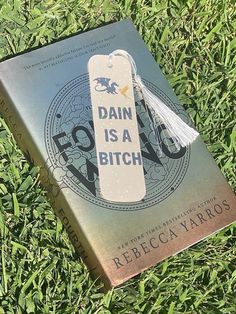 Fourth Wing Inspired dain is a Bitch Holographic Bookmark - Etsy Wing Party, Wings Book, Fourth Wing, Book Jokes, Romantic Books, Fantasy Aesthetic, Book Memes, Fan Book, Dec 8