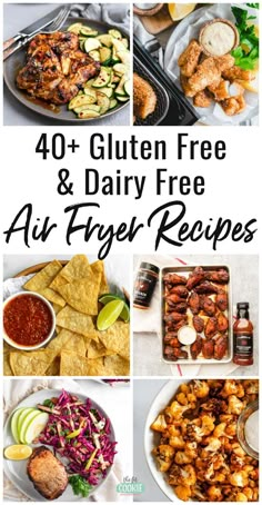 the top ten gluten free and dairy free air fryer recipes for dinner