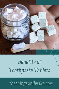 These eco-friendly, plastic-free alternatives to traditional toothpaste are perfect for travel, reduce waste, and provide the same fresh clean with less mess. #SustainableLiving #ZeroWaste #EcoFriendlyProducts #ToothpasteTablets #GreenBeauty Natural Toothpaste Diy, Home Made Toothpaste Natural, Diy Toothpaste Tablets Recipe, Diy Natural Toothpaste Recipes, Organic Toothpaste Diy, Make Your Own Toothpaste, Diy Toothpaste, Toothpaste Recipe, Tablet Recipe