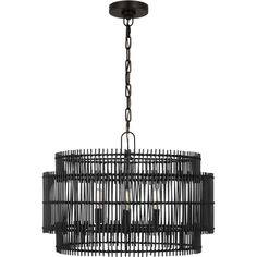 a black chandelier hanging from the ceiling