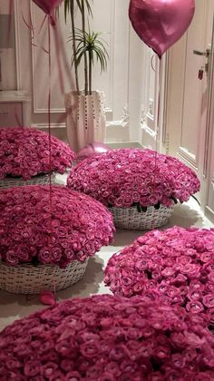 House Full Of Flowers, Flowers Pink Roses, Floral Birthday Party