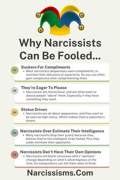 Can Narcissists Be Fooled? - Narcissisms.Com Narcissism Traits, Causes Of Narcissism, Psychological Facts Interesting, Narcissistic Personality, Want To Be Loved