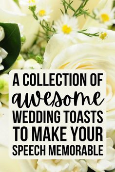 You want to give an unforgettable wedding speech but you need some inspiration? Check out this collection of wedding toast examples! Wedding Toast From Mother Of The Groom, Wedding Toasts From Mother, Wedding Toast From Mom, Toast Speech Wedding, Toasts For Weddings, Wedding Speech From Bride, Wedding Toast Ideas, Wedding Speech For Best Friend, Wedding Speeches